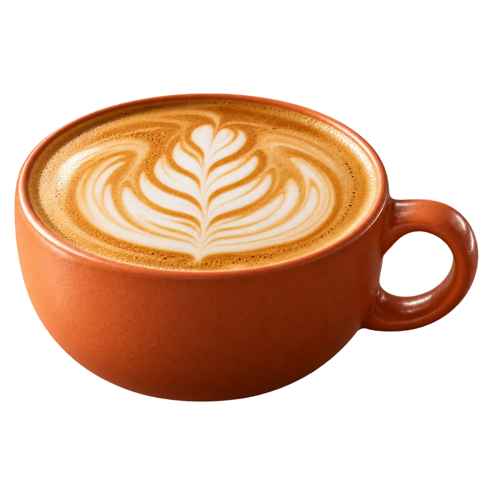 Double espresso. Jaggery. A cloud of milk.
